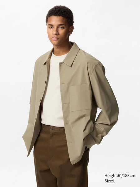 Ultra Stretch Shirt Jacket | UNIQLO US