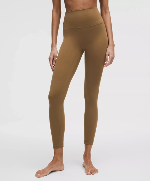 lululemon Align No Line™ High-Rise Pant 25" - SEQUOIA - 4