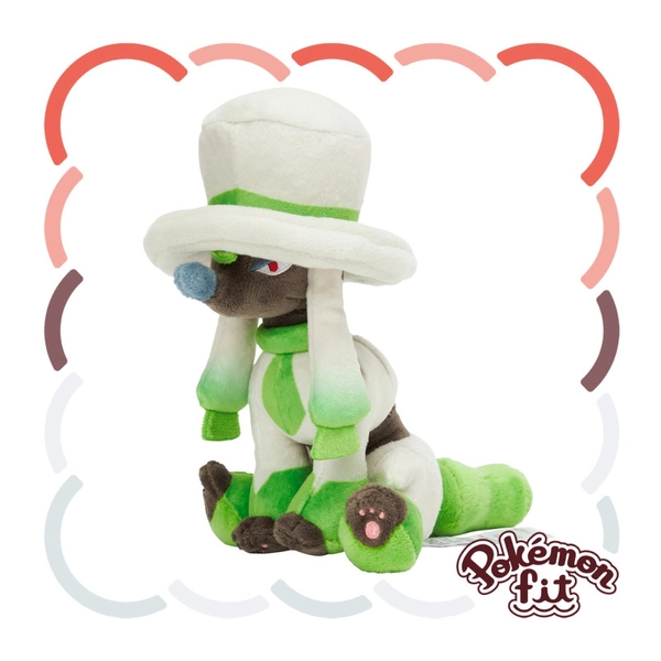 Meccha Japan: Plush Pokémon Fit (Sitting Cuties) Furfrou Dandy Trim