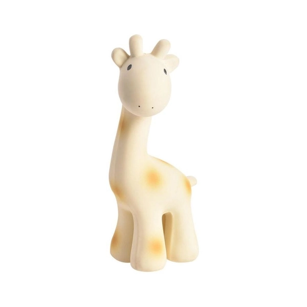Tikiri Rubber Giraffe Zoo Animal 96002 Baby/Infant Teether Toy 8x17cm 0m+