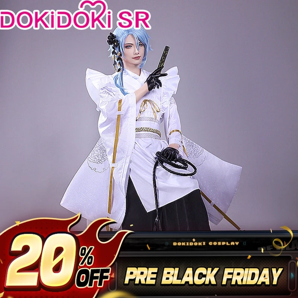 【S/M Ready For Ship】【Last Batch】DokiDoki-SR Game Genshin Impact Kamisato Ayato Cosplay Costume Maid