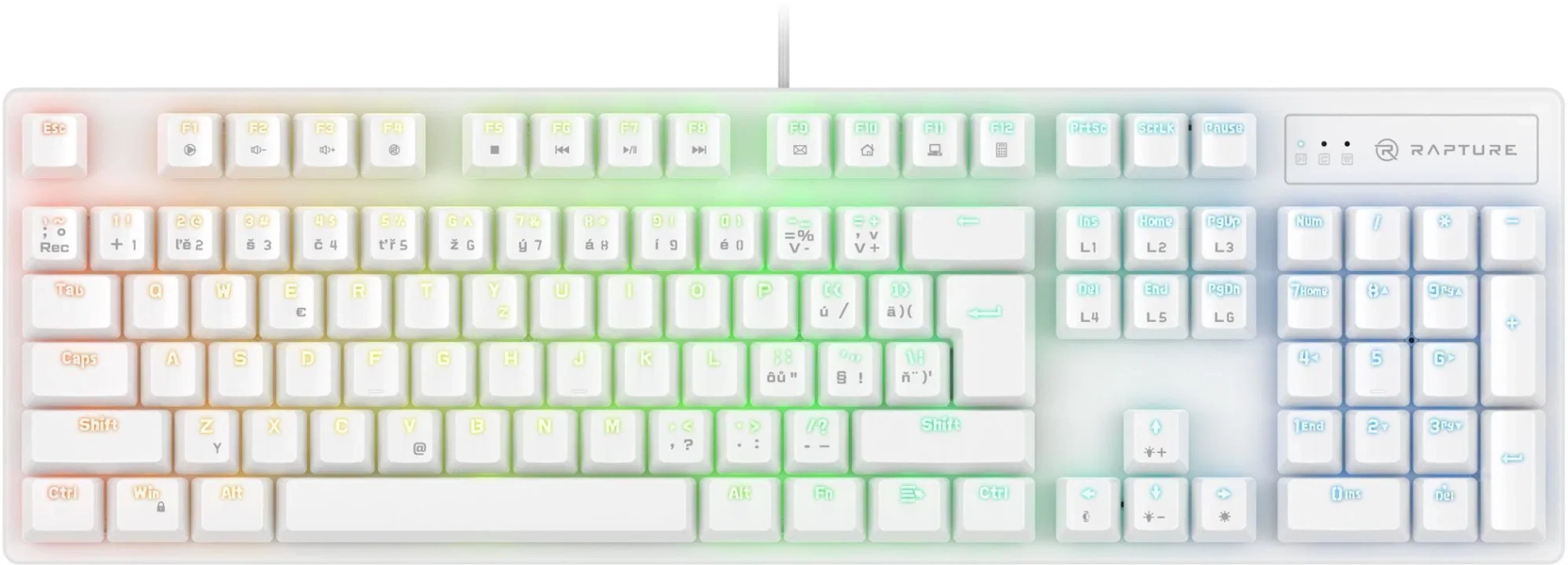 Rapture X-RAY Outemu Blue, White