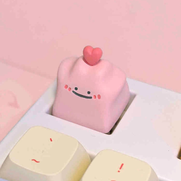 Ditto Keycap Resin Mechanical Keyboard Ditto Key Cap 3D Printed - E