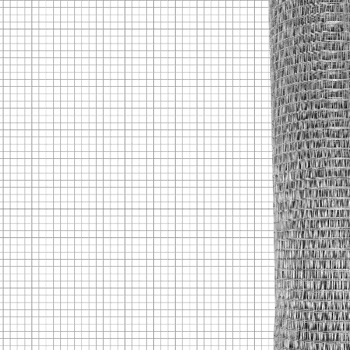 1/2inch Welded Wire Galvanized Mesh Rabbit Fence Roll 36in x50ft Hardware Cloth