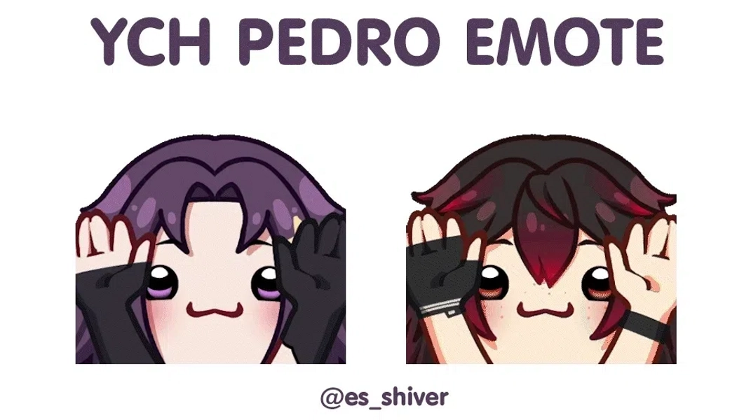 Animated Pedro Emote [YCH] by Yuna (@es_shiver)