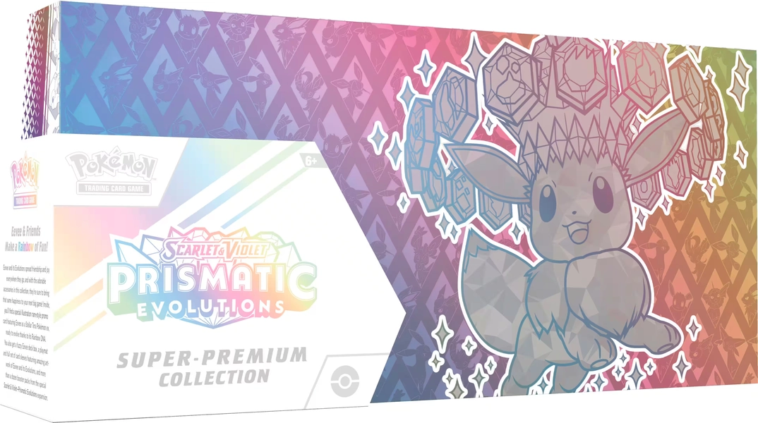 Pokémon - Trading Card Game: Scarlet & Violet Prismatic Evolutions Super-Premium Collection