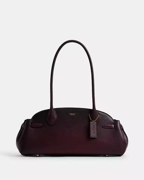 Brass/Merlot Empire Carryall Bag 34