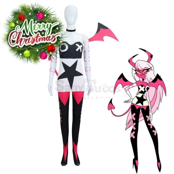 【In Stock】Anime Helluva Boss Cosplay Verosika Mayday Cosplay Costume