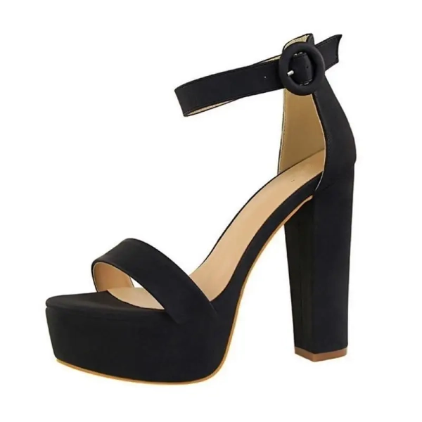 Elegant Square Heel Baby Doll Heels for a Kawaii Look in Stock