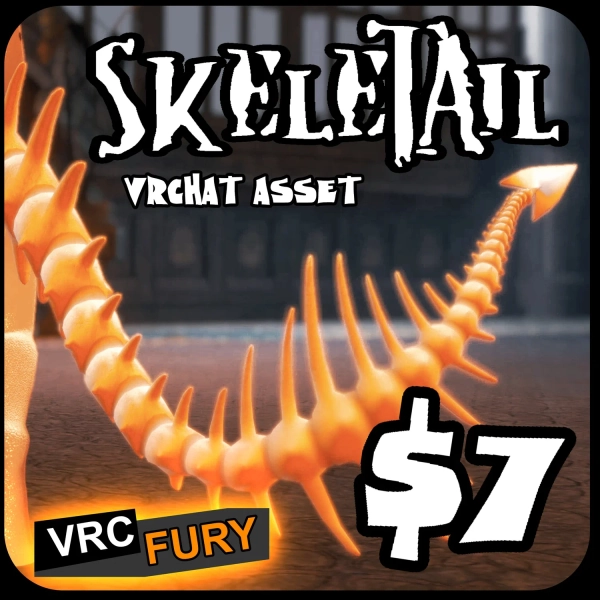 Skeletal Bone Tail — Art by Neffertity