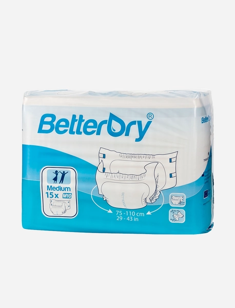 Betterdry Standard - Windeln mit Plastik-Folie - Diaper Minister