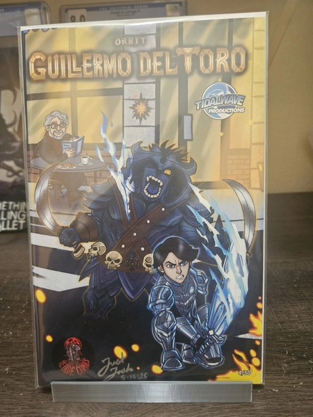 Orbit Guillermo Del Toro Trollhunters Trade Signed COA Ye_Olde_Comics Exclusive