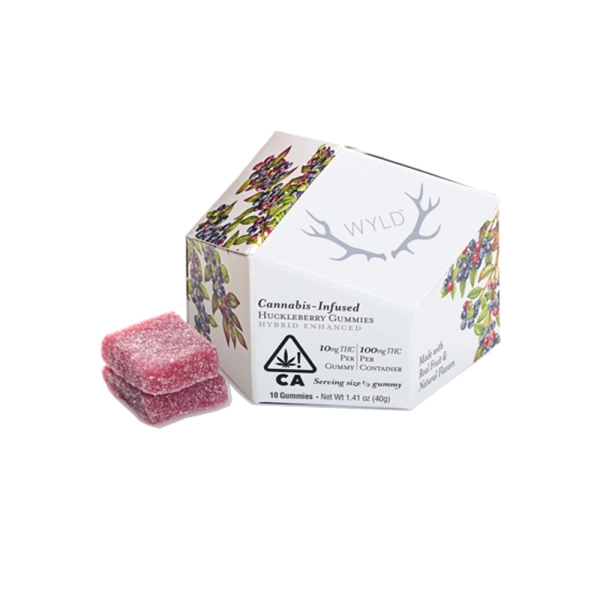 Wyld - Huckleberry Gummies (H) (100mg THC) | HERB