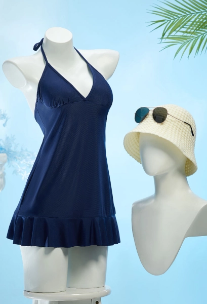 OP Robin Costume Set Deep V Halter Neck Skirt with Hat