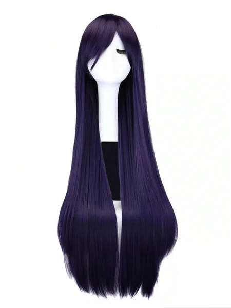 Doki Doki Literature Club! Yuri Purple Cosplay Wig