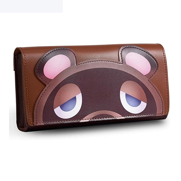 Cute Switch Case Case ACNH Switch OLED Case Tom Nook - Brown / Switch
