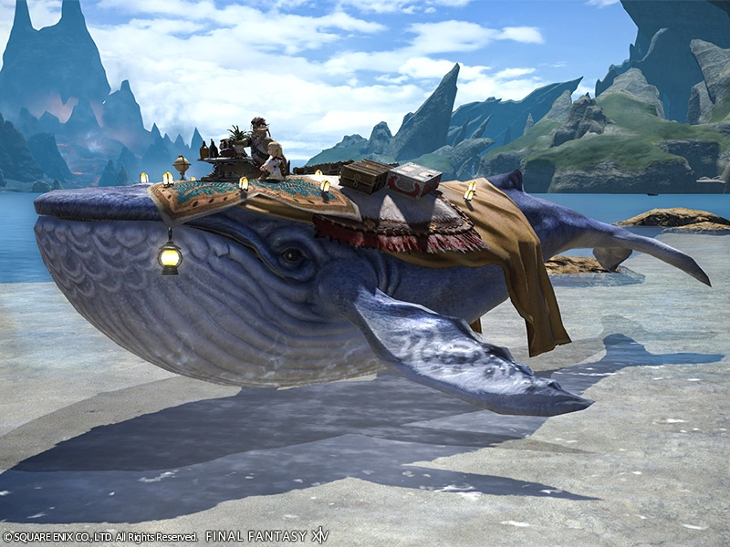 Mount: Indigo Whale 