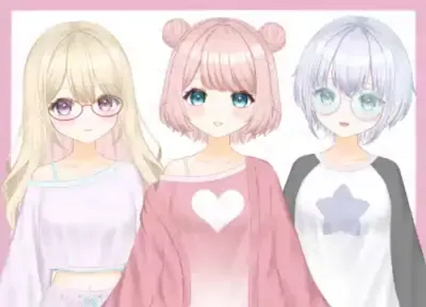 VTuber Model 03 – Customizable by fothifo (@fothifo)