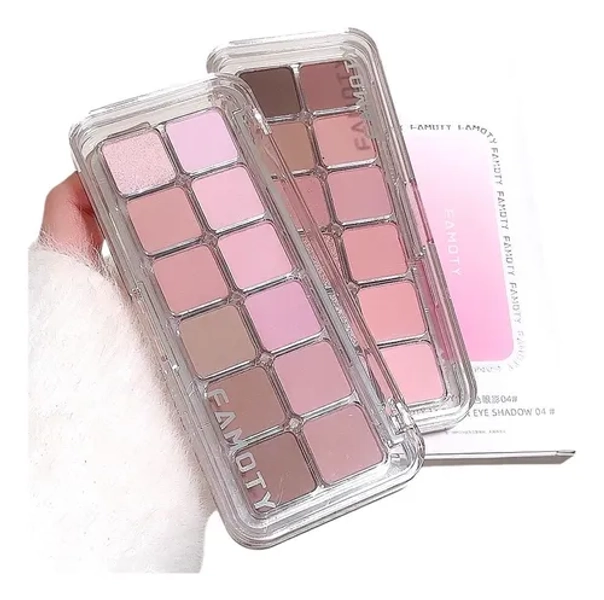 Paleta De Sombras X12 Colores - Famoty