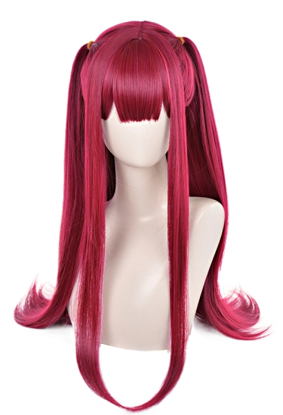 My Dress-Up Darling Marin Kitagawa Little Devil Cosplay Wig Wine Red Long Wig