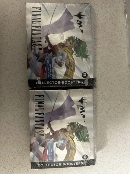 2x MTG Magic the Gathering: Final Fantasy - Collector Booster Box  NEW SEALED