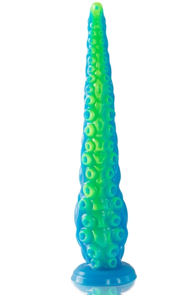 Fluorescent Tentacle Dildo 31,5 cm