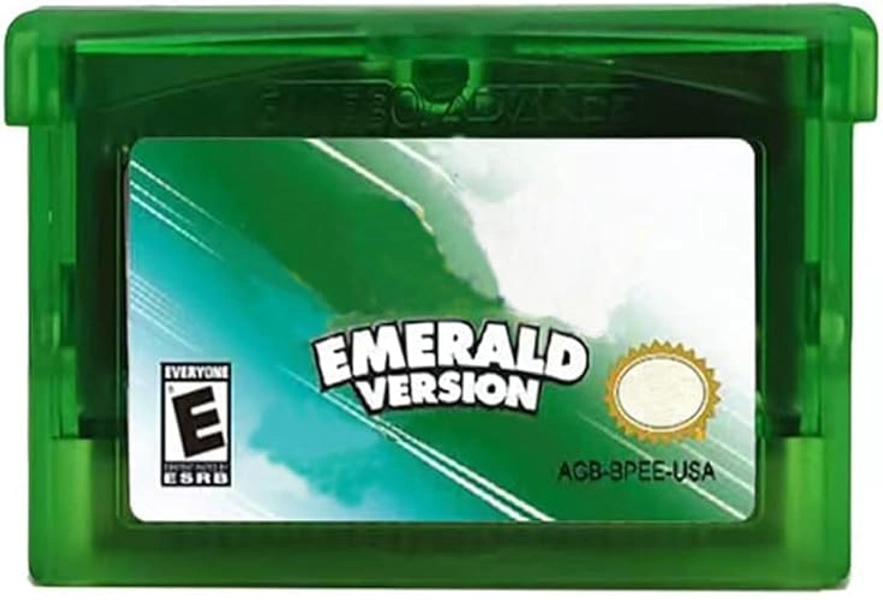 1 Piece for Pokeman Game Cards (Emerald Version),Third Party Cards Compatible with GBM/GBA/SP/NDS NDSL