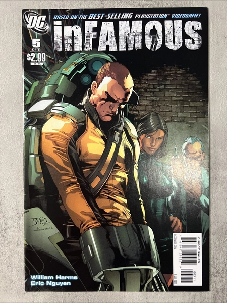 inFamous #5 (DC Comics Early July 2011)