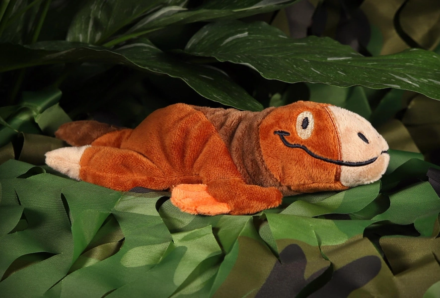Velociraptor - Pocketsaurus - Beanie Plush - Artist Made - Unique - Dinosaur