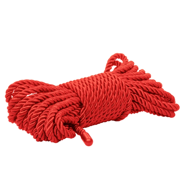 CalExotics Scandal BDSM Rope 32.75ft/ 10m - Red