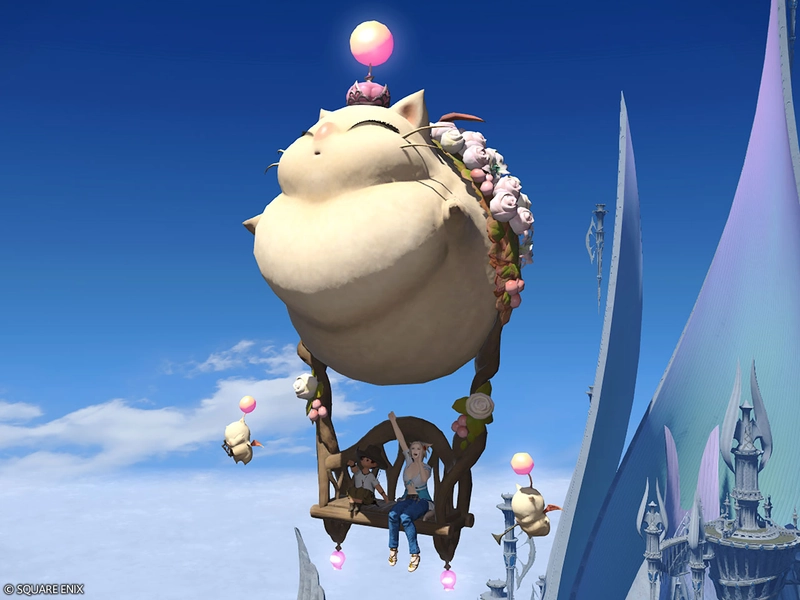 Mount: Fat Moogle (Account-wide) | FINAL FANTASY XIV Online Store