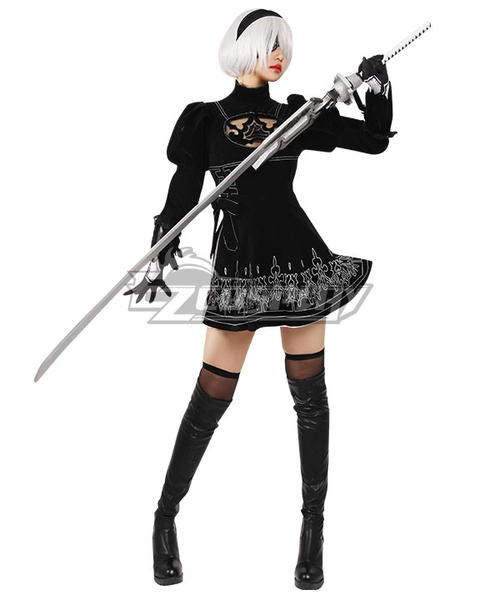 NieR: Automata 2B YoRHa No.2 Type B Cosplay Costume
