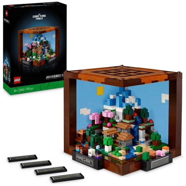 Buy LEGO Minecraft The Crafting Table model Set for Adults 21265 | LEGO | Argos