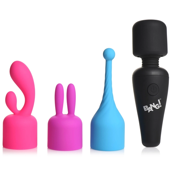 Bang! 10X Mini Wand with 3 Attachments