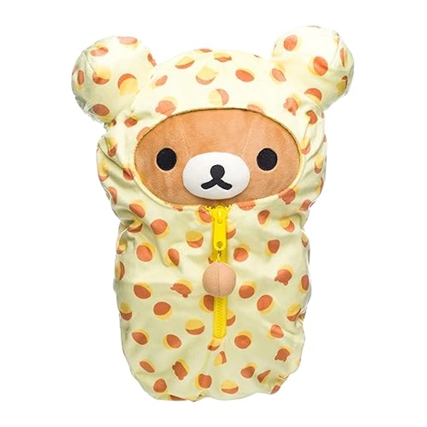 Rilakkuma San-X Original Sleeping Bag Plush Series (Rilakkuma - Castella Cake)
