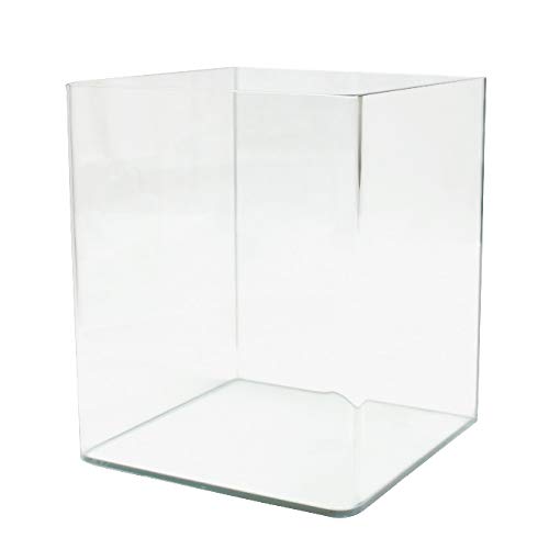 Amtra Nanotank 60 - Aquarium Tank 60 Liters - Extra Clear Glass Case 38 x 38 x 43 cm - Tank for Goldfish or as a Turtle Tank for Water Turtles with Shock Absorbing Mat Included - 38 cm