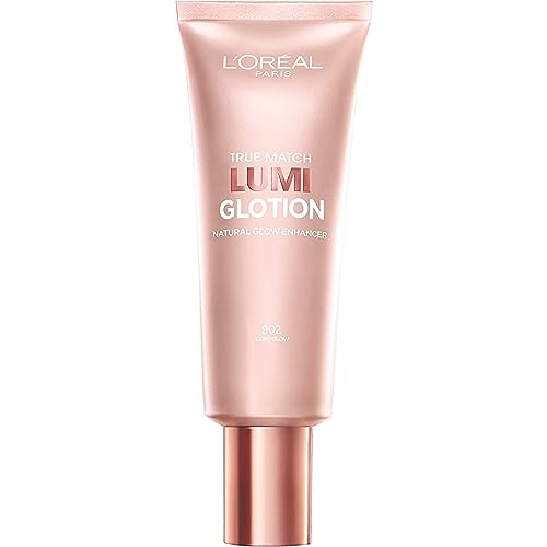L'Oreal Paris Makeup True Match Lumi Glotion, Natural Glow Enhancer, Illuminator Highlighter Skin Tint, for an All Day Radiant Glow, Light, 1.35 Ounces - 1.35 Fl Oz (Pack of 1) - Light