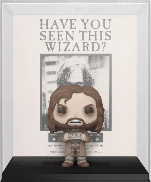 Harry Potter and the Prisoner of Azkaban Sirius Black Funko Pop! Cover Figure #08 with Case