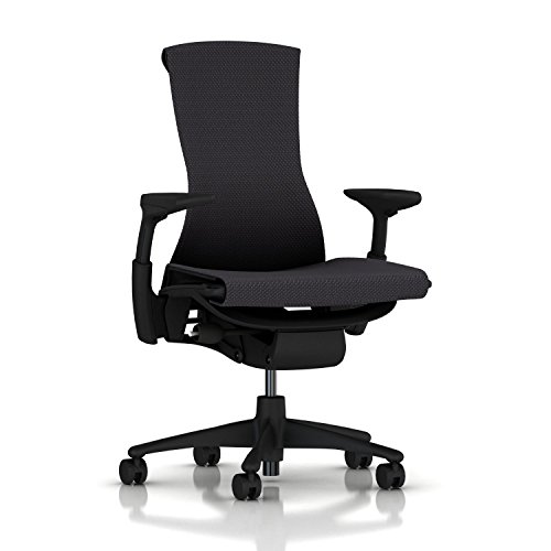 Herman Miller Embody Ergonomic Office Chair | Fully Adjustable Arms and Carpet Casters | Carbon Balance - Carbon Balance
