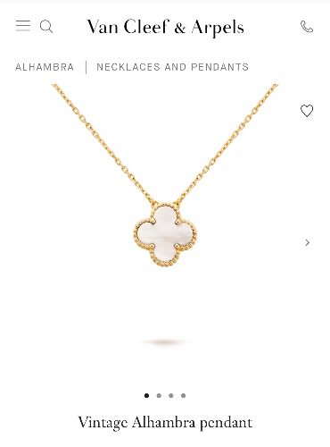 Vintage Alhambra pendant