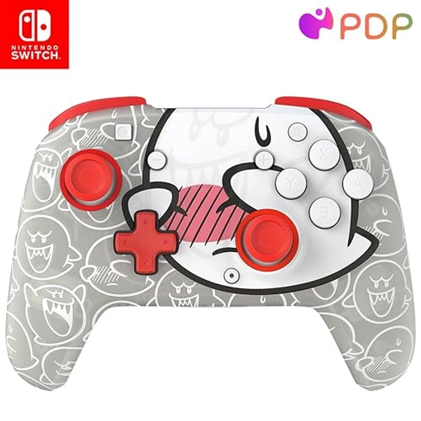 PDP REMATCH GLOW Wireless Controller: Boo Hoo (with Motion) - Nintendo Switch™, Nintendo Switch™ Lite, & Nintendo Switch™ - OLED Model
