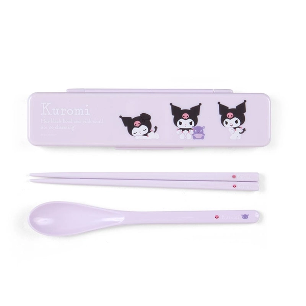 Kuromi Everyday Chopsticks & Spoon Set