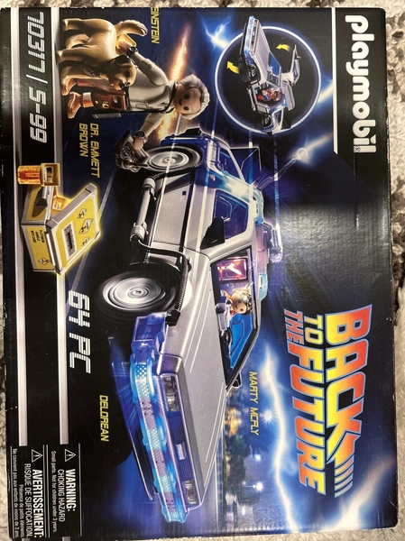 Playmobil Back to the Future Delorean Time Machine 70317 NEW SEALED 
