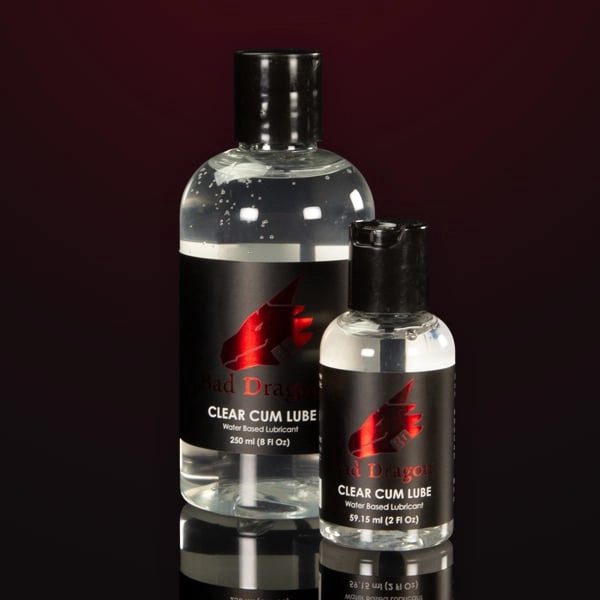 Cum Lube® Clear Nine 8 ounce Bottles
