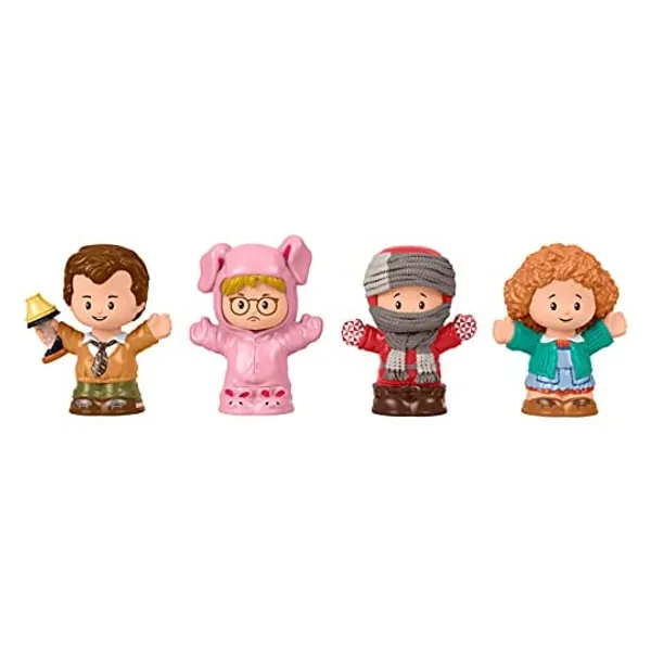 
                            Fisher-Price Little People Collector A Christmas Story, Special Edition Figure Set with 4 Characters from The Classic Holiday Movie
                        