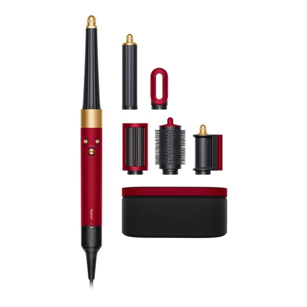 Dyson Airwrap i.d. - Red velvet Rovné + vlnité