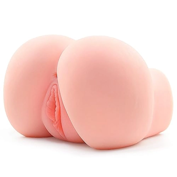 Pocket Pussy for Men - Men's Sex Toys Male Masturbators Realistic Adult Sex Doll Hands Free Stroker 3D Lifelike Soft Butt with Vagina Anal Sex Pleasure