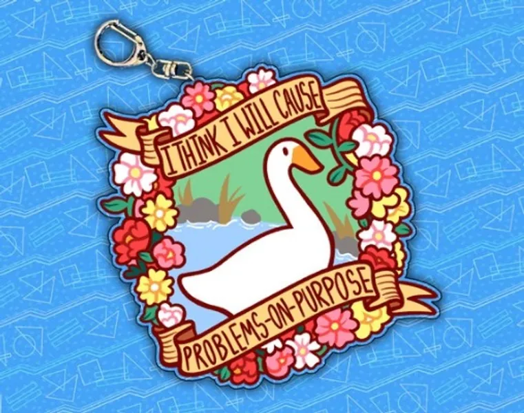 Goose 2.5 Acrylic Charm | Etsy