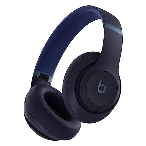 beats Studio Pro - Wireless Bluetooth Noise Cancelling Headphones - Personalized Spatial Audio, USB-C Lossless Audio, Apple & Android Compatibility, Up to 40 Hours Battery Life - Navy - Navy - Studio Pro - Without AppleCare+