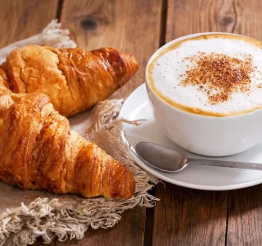 Coffee and a Croissant